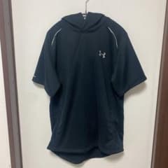 UNDER ARMOUR 半袖パーカー ブラックのサムネイル