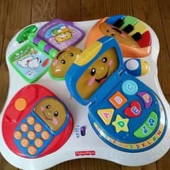 フィッシャープライス  おしゃべりバイリンガルテーブルのサムネイル