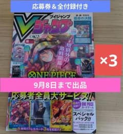 新品未開封】Vジャンプ 2026年10月特大号 3冊セット売り - メルカリ