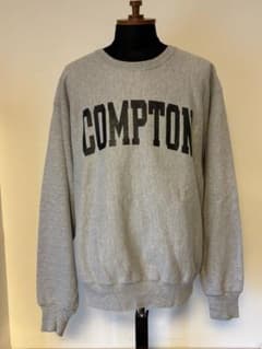 Champion/スウェット/プレミアム/COMPTON/グレー/トレーナー/L - メルカリ
