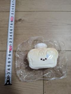 シェフ帽子 顔つき トースト 食パン スクイーズのサムネイル