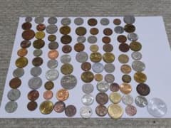世界各国の硬貨90枚 まとめ売り 外国コイン - メルカリ