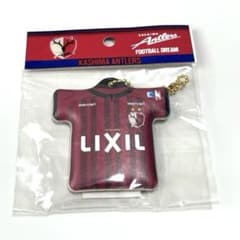 【鹿島アントラーズ】PVCクッションチェーン　ユニフォームキーホルダー ♯40のサムネイル