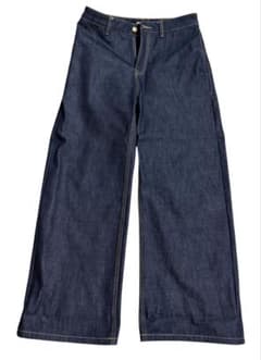 MENES Janome RawBaggyJeans-Indigoリジットデニム - メルカリ