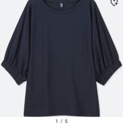 ユニクロ  UNIQLO ドレープドルマンＴのサムネイル