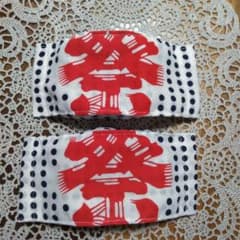 お祭り　インナーマスクハンドメイド　２枚セットのサムネイル