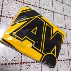☆矢沢永吉☆黒地黄色ロゴスペシャルビーチタオル☆SBT☆旧サイズ☆激レア ☆矢沢永吉☆黄色地黒ロゴスペシャルビーチタオル☆SBT☆旧サイズ☆激