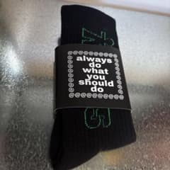 always do what you should do ソックス ブラックのサムネイル