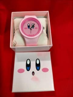 星のカービィ プププなリストウォッチ　ピンク　未使用品　動作品