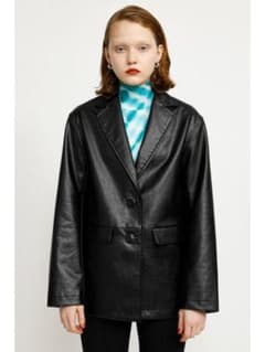 SLY VEGAN LEATHER TAILOR JK レザージャケットのサムネイル