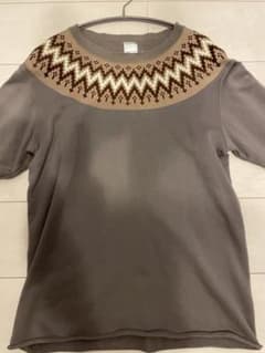 NUMBER(N)INE ジョージ期 ノルディック柄 スウェット 雪柄 NUMBER(N)INEジョージ期 ノルディック柄 スウェット 雪柄 サイズ3