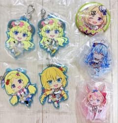 ホロライブ ラバーストラップ 缶バッジ アクスタ グッズセット - メルカリ