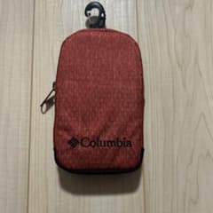 Columbia アウトドアポーチ ブラック×オレンジのサムネイル