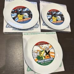 피자라 포켓 몬스터 플레이트 3장 세트