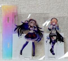 公式アクリルプレート　神崎蘭子　二宮飛鳥　デレステ 10th 千秋楽ver. 神崎蘭子 二宮飛鳥 アクリルプレート 台座 デレステ10th 千秋楽 ver