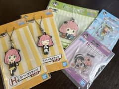 SPY×FAMILY 一番くじ ラバーストラップ アクリルスタンド 5点セット