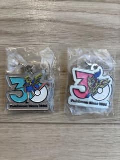 ポケモン 30周年 メタルキーホルダー 2種セットのサムネイル