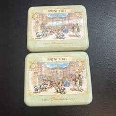 【非売品東京ディズニーランドホテル】宿泊者限定アメニティキット 缶ケース2セットのサムネイル