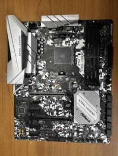 期間限定値下げ中　ASRock B450 Steel Legend マザーボードのサムネイル