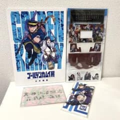 ゴールデンカムイ展 公式図録 万年カレンダー ポストカード 一筆箋 4点