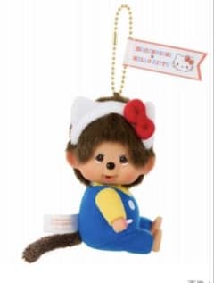 モーチッチ × ハローキティ キーホルダー付きぬいぐるみ