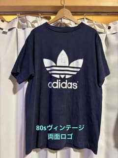 レアUSA製adidas 両面ロゴ80sヴィンテージTシャツold stussy - メルカリ