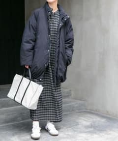 美品 24aw FORK&SPOON SORONAスタンドカラーブルゾン コート - メルカリ