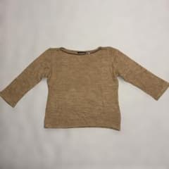ANAYI アナイ 七分袖ニット 茶系のサムネイル