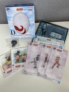 이치 반 쿠지 NARUTO - 나루토 - 파도의 국편 8 점 세트