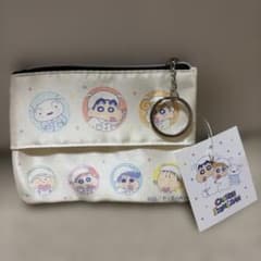 Crayon Shin-chan Flat Mini Pouch - Thank You Mart