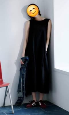 栞里ちゃんとつくったワンピース 楊柳ノースリーブワンピースのサムネイル