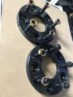 ワイトレ pcd114.3 5H 15mm P1.5 試着のみ 送料込みのサムネイル