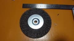 両頭グラインダー用 ワイヤーホイール150mmのサムネイル