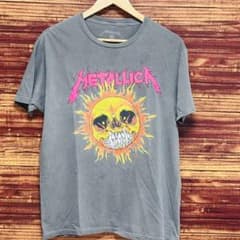 METALLICA メタリカ PUSHEAD SUN Tシャツ L バンドT - メルカリ