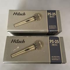 Hitech PS-25 ダイナミックマイク 2本セットのサムネイル