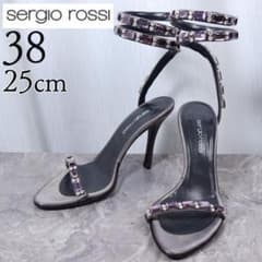 Sergio Rossi セルジオロッシ 25 サンダル ビジュー - メルカリ
