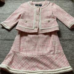 ツイード スーツ ☆入学卒業入園卒園のサムネイル