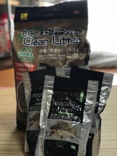 【ハリネズミセット】フード&床材 セット商品のサムネイル