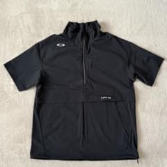 OAKLEY ハーフジップ 半袖エレベートショートスリーブプルオーバージャケット OAKLEY ハーフジップ 半袖エレベートショートスリーブプルオーバー