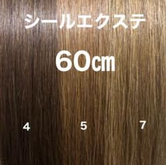 シールエクステ 60 カラーエクステ - メルカリ
