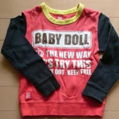 トレーナー BABY DOLL size120のサムネイル