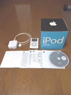 iPod 20GB 箱、付属品付き！のサムネイル
