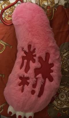 グルーミーの手ピンクでかいぬいぐるみ カラビナ付きのサムネイル