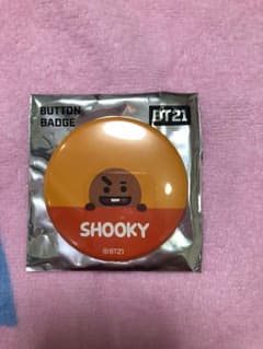 BT21 SHOOKY 缶バッジのサムネイル