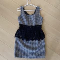 キャバワンピ　ペプラム風　リエンダのサムネイル
