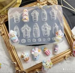 Sylvanian Families Popcorn Ice Cream Resin Nail Mold