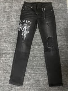 AMIRI Cherub Jean Aged Black MDS117 - メルカリ