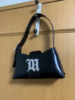 MISBHV ブラック ミニ レザー ショルダーバッグ - メルカリ
