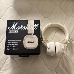 Marshall Major V ワイヤレスヘッドフォン クリーム - メルカリ