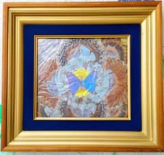 モルフォ蝶 羽根細工 蝶羽画 絵画 額入り - メルカリ